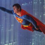 still of superman flying from the Superman: The Movie with Christopher Reeve