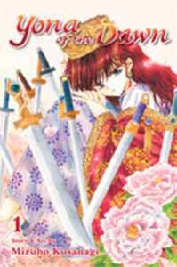 Yona of the Dawn vol 1 cover by Mizuho Kusanagi